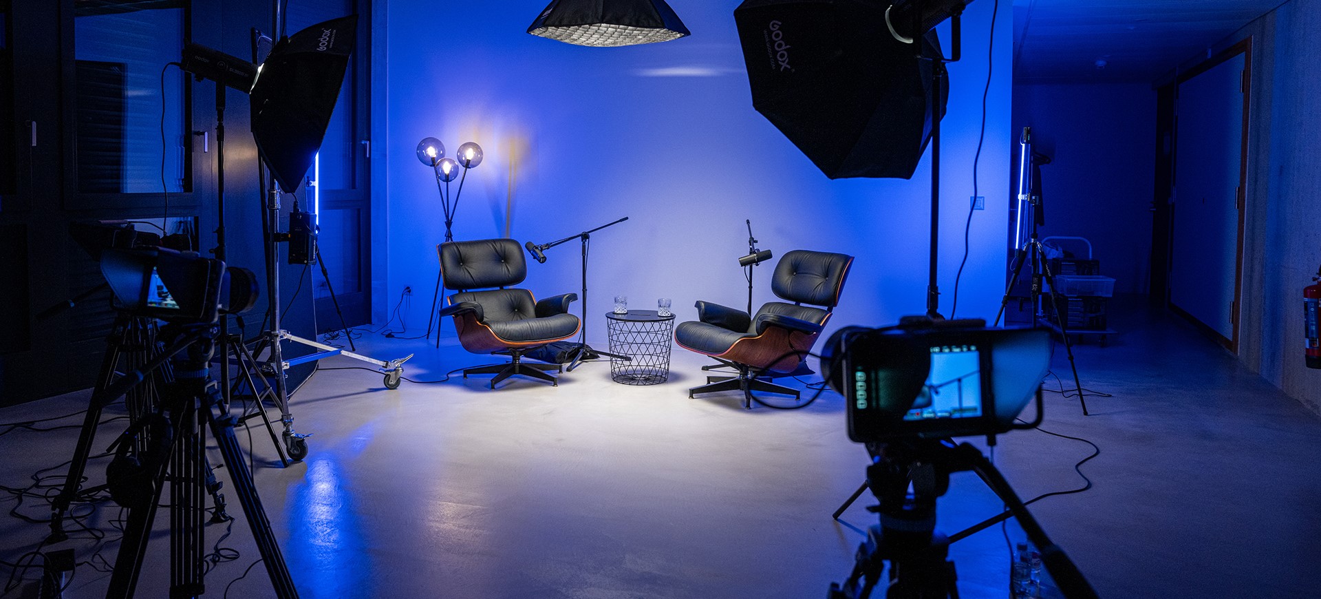 Noname Agency's professional video and podcast studio in Geneva, Switzerland